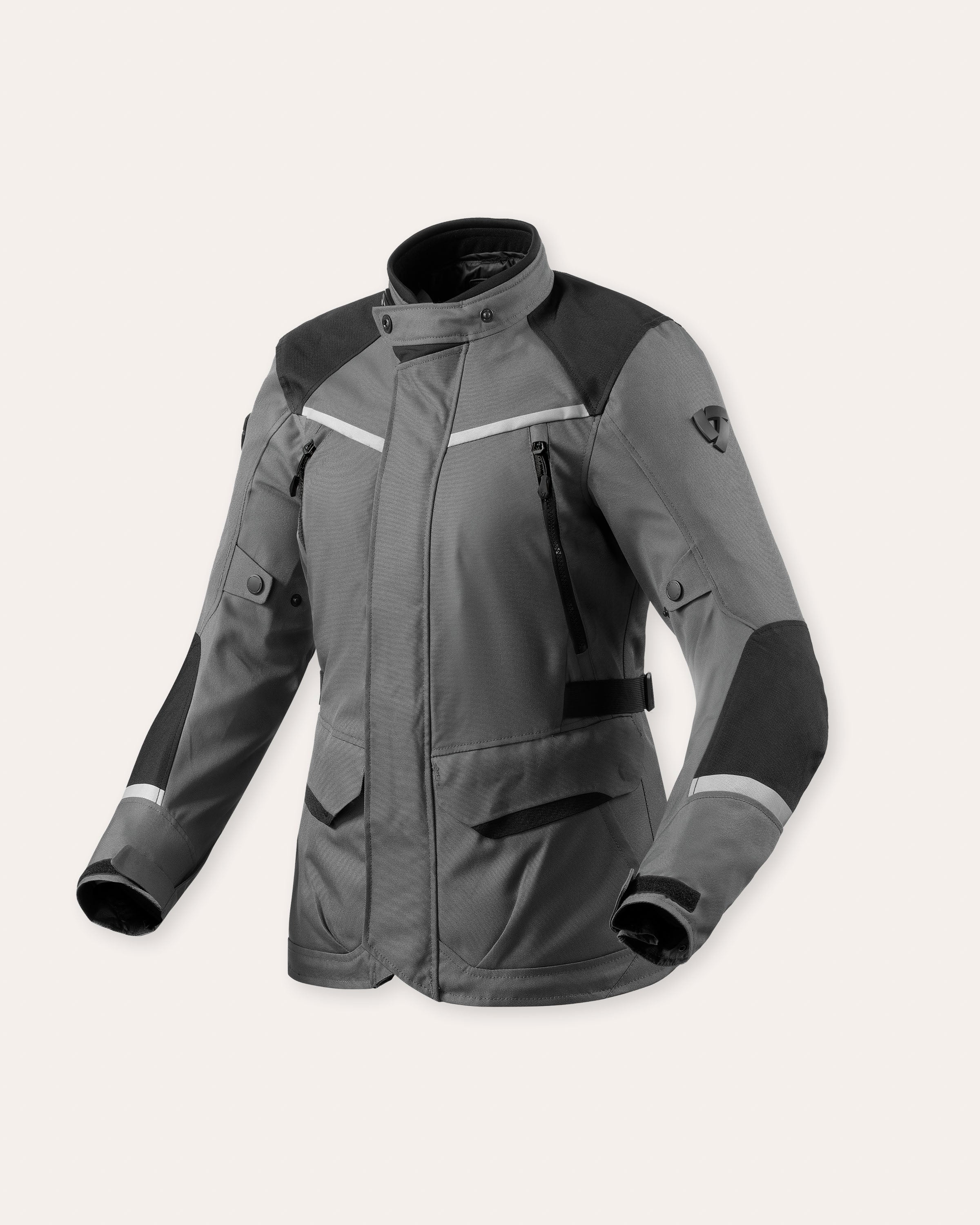 Jacke Voltiac 3 H2O Ladies Grau-Schwarz 34 Standard
