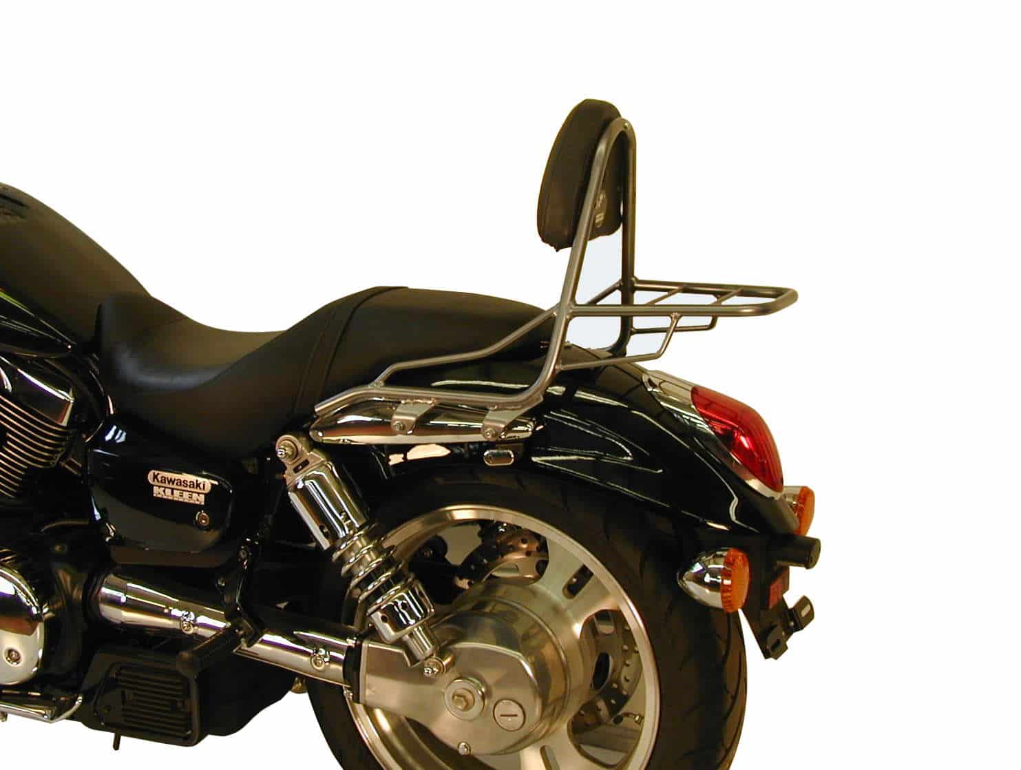 Sissybar mit Gepäckträger chrom für Honda VTX 1800 (2001-2006)