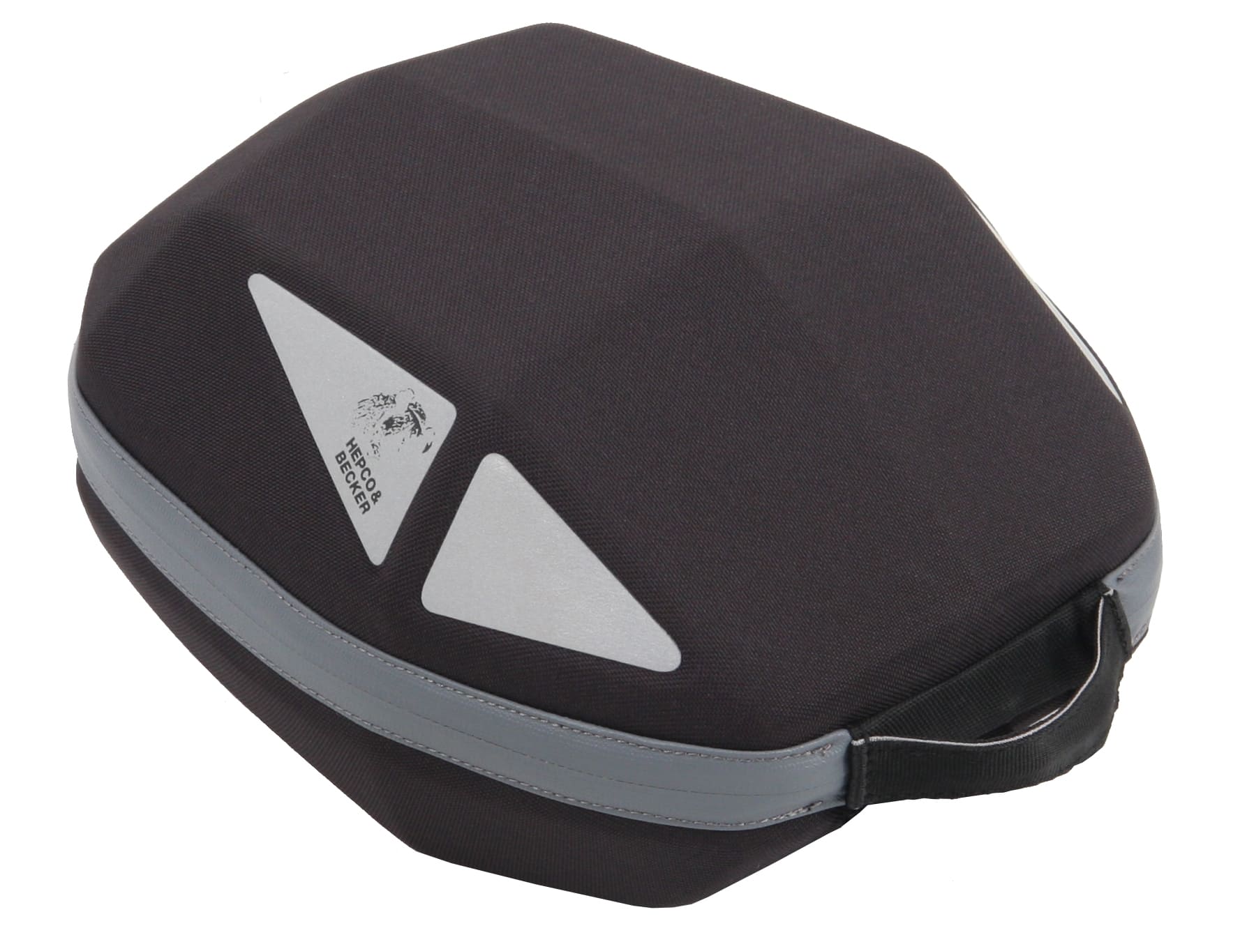 Tankrucksack / Hecktasche Royster Daypack 5 ltr. schwarz mit grauem Reißverschluss