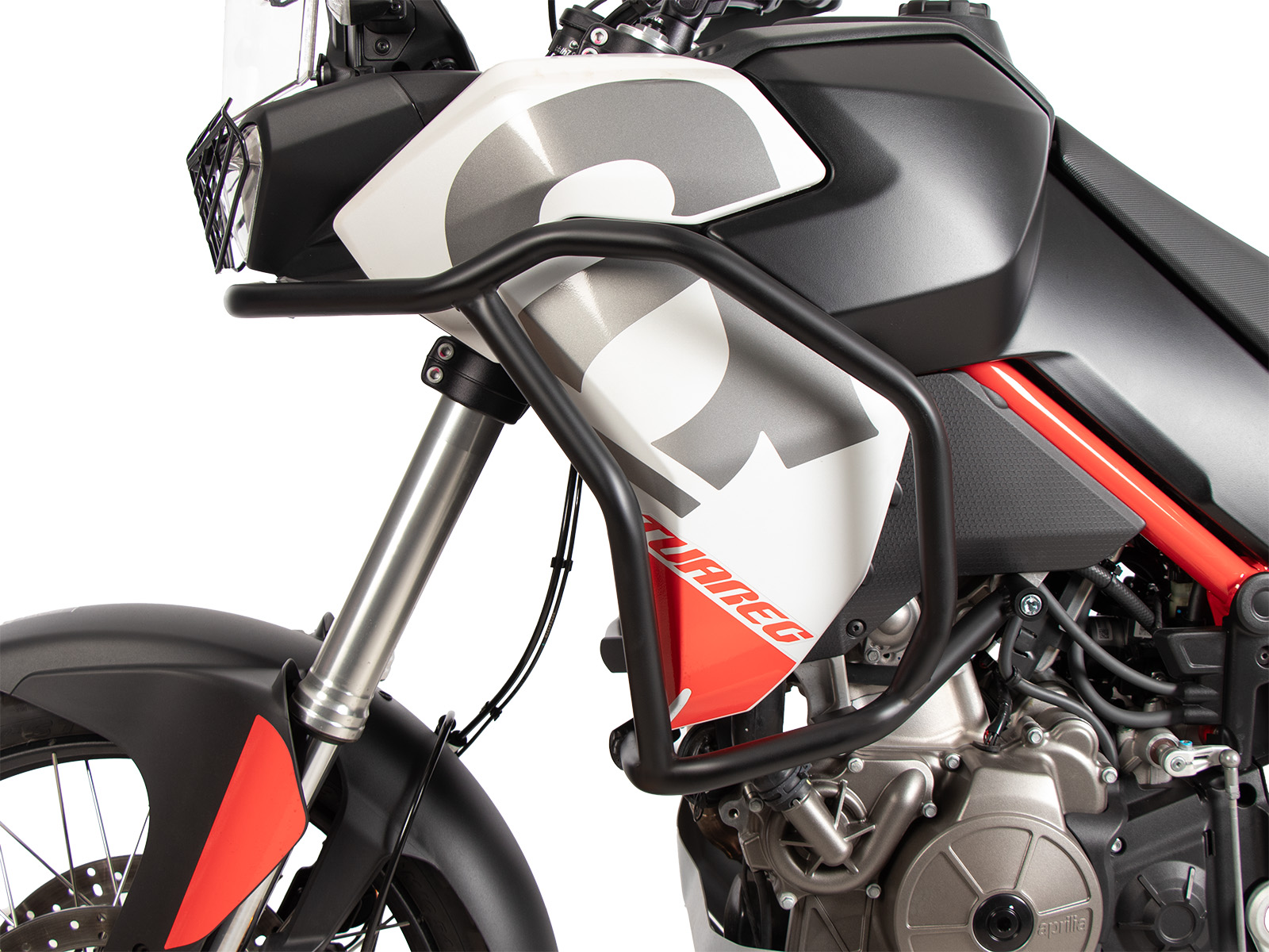 Tankschutzbügel schwarz für Aprilia Tuareg 660 (2025-)