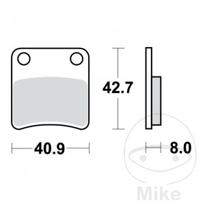Bremsklotz Standard TRW Alternative: 7320533