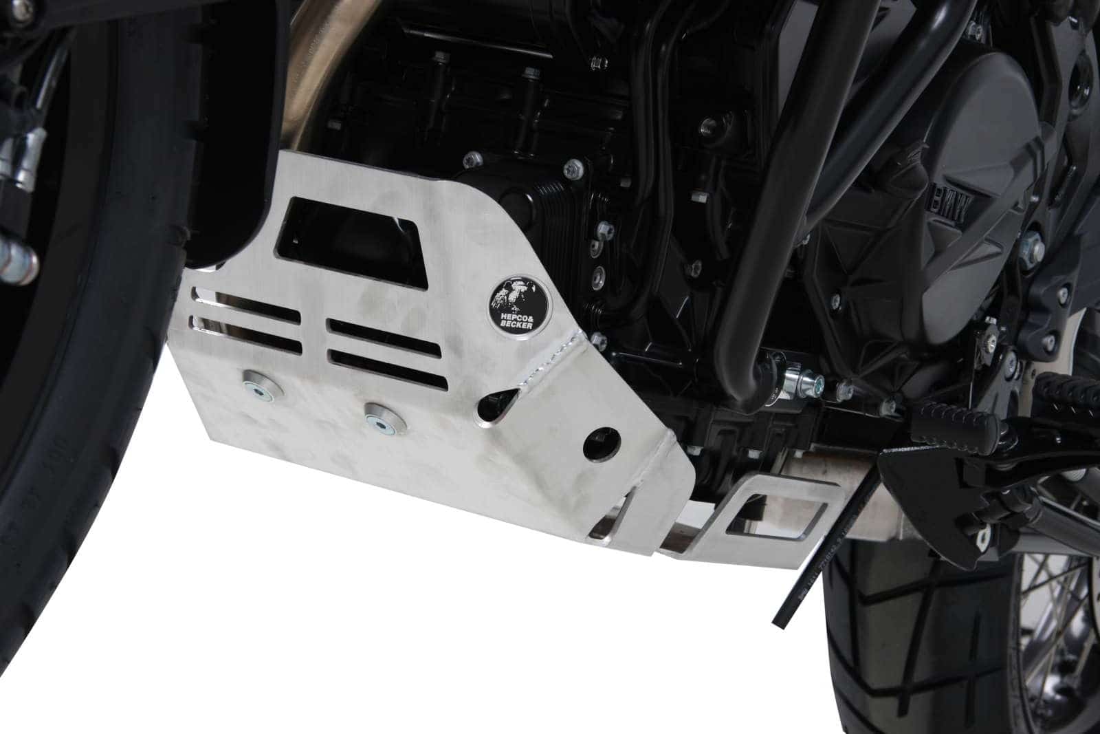 Motorschutzplatte aluminium für BMW F 650 GS Twin (2008-2011)/F 700 GS (2012-2017)