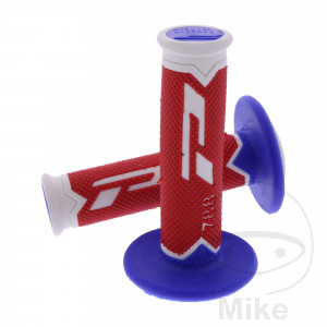 Griffgummi 788 weiß/rot/blau Durchmesser 22 / 25 mm geschlossen.