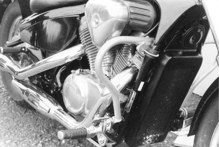 Motorschutzbügel chrom für Honda VT 600 C (1988-2000)