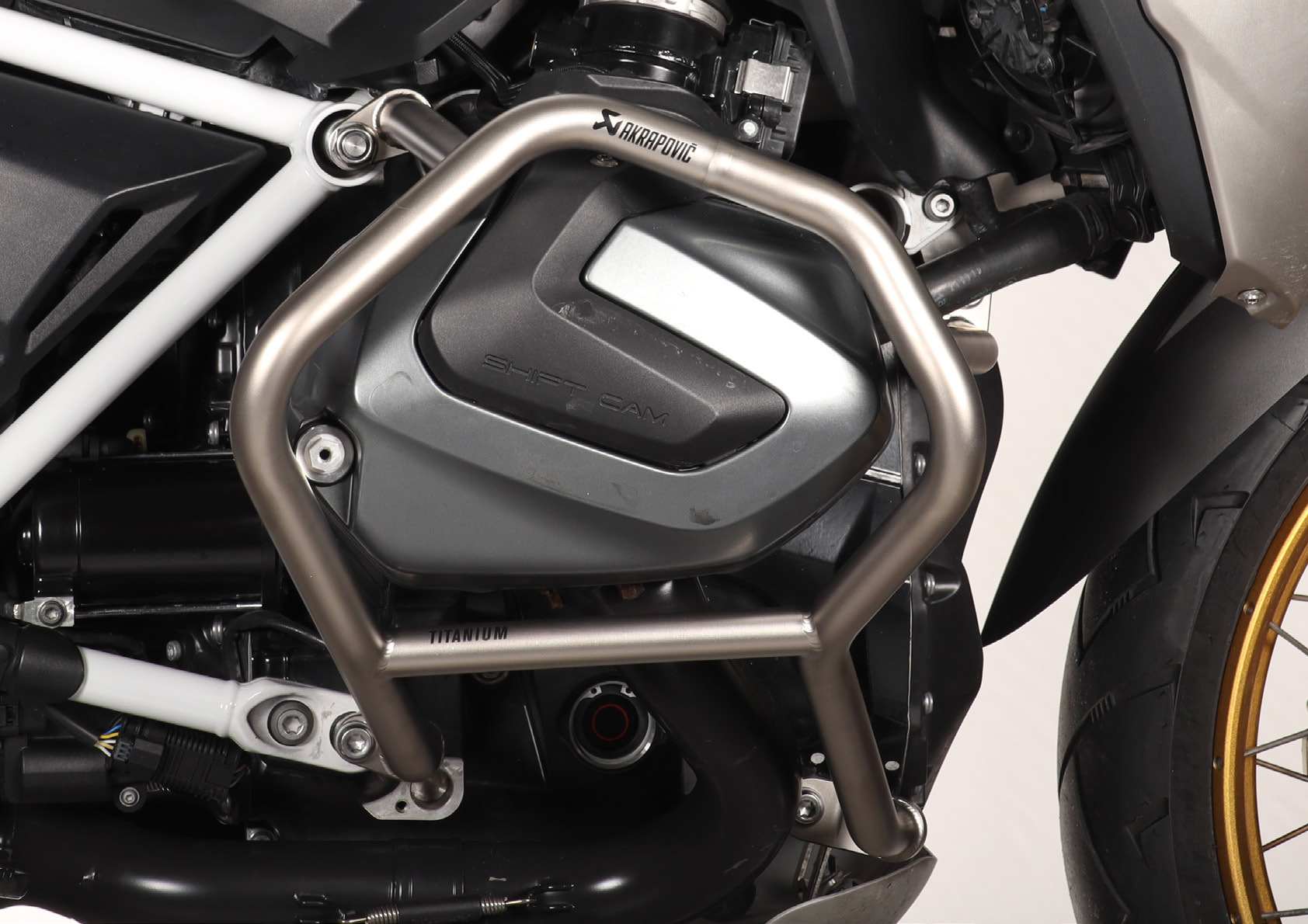 Akrapovic unterer Sturzbügel (Titan) BMW R 1250 GS / Adventure