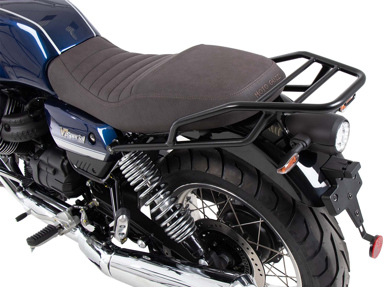 Rohrgepäckbrücke schwarz für Moto Guzzi V7 Stone Corsa (2024)