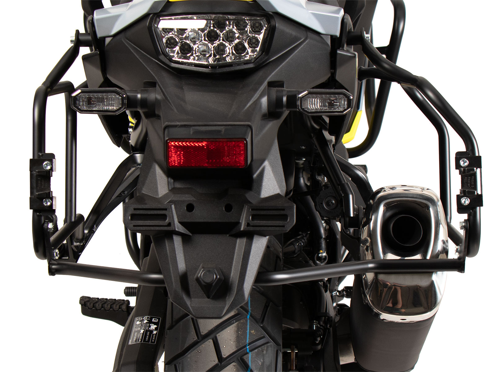 Seitenkofferträger Cutout schwarz für Xplorer Cutout Koffer 37/40 für Suzuki V-Strom 800 (2024-)