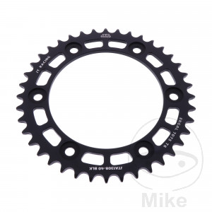 Alu-Kettenrad 40 Zähne Teilung 520 schwarz JT Innendurchmesser 134 Lochkreis 160