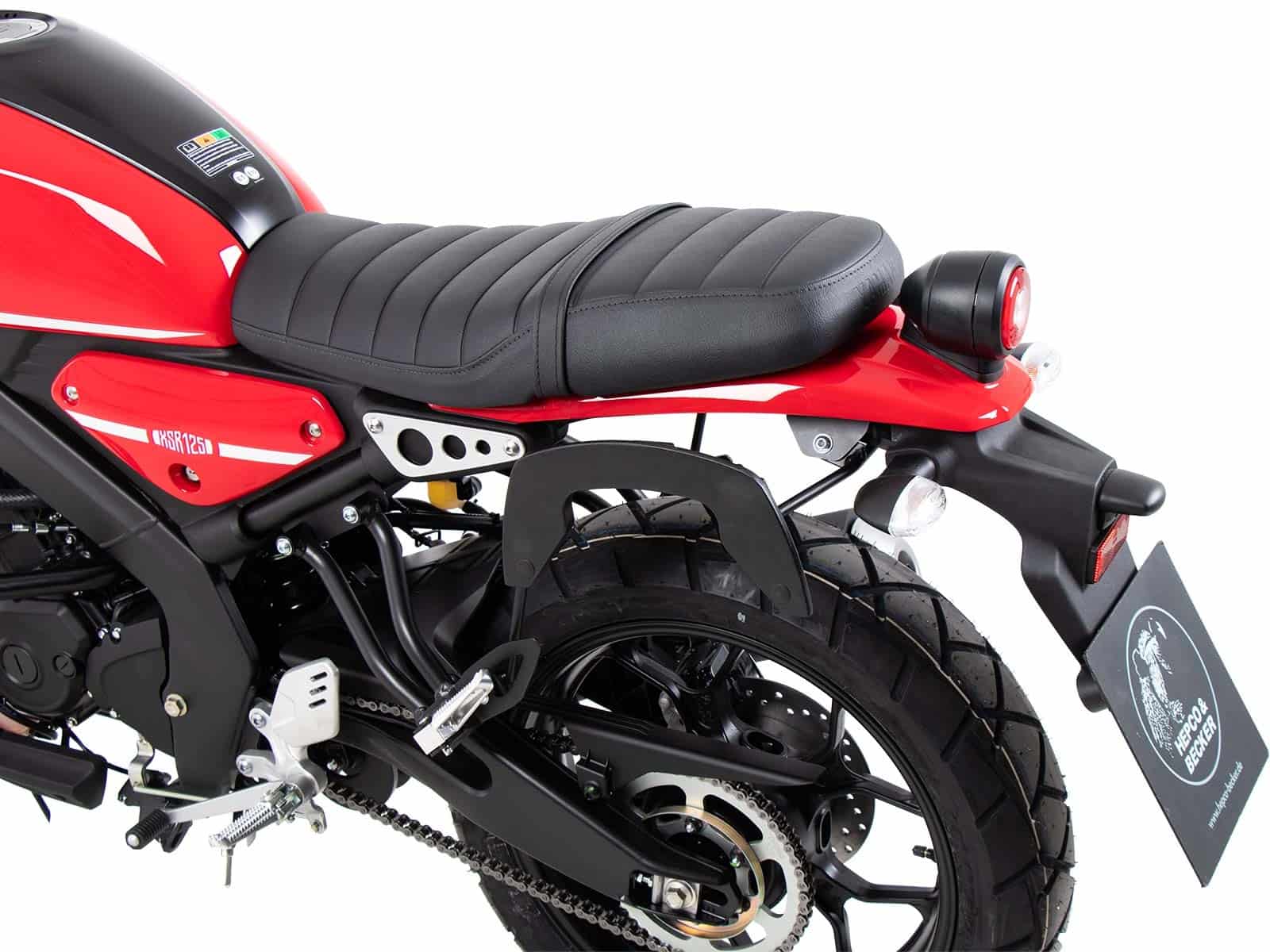 C-Bow Seitenträger schwarz für Yamaha XSR 125 (2021-)