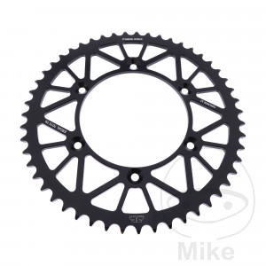 Alu-Kettenrad 51Z Teilung 520 schwarz JT Innendurchmesser 126 Lochkreis 146