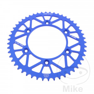 Alu-Kettenrad 50Z Teilung 520 blau JT Innendurchmesser 125 Lochkreis 150