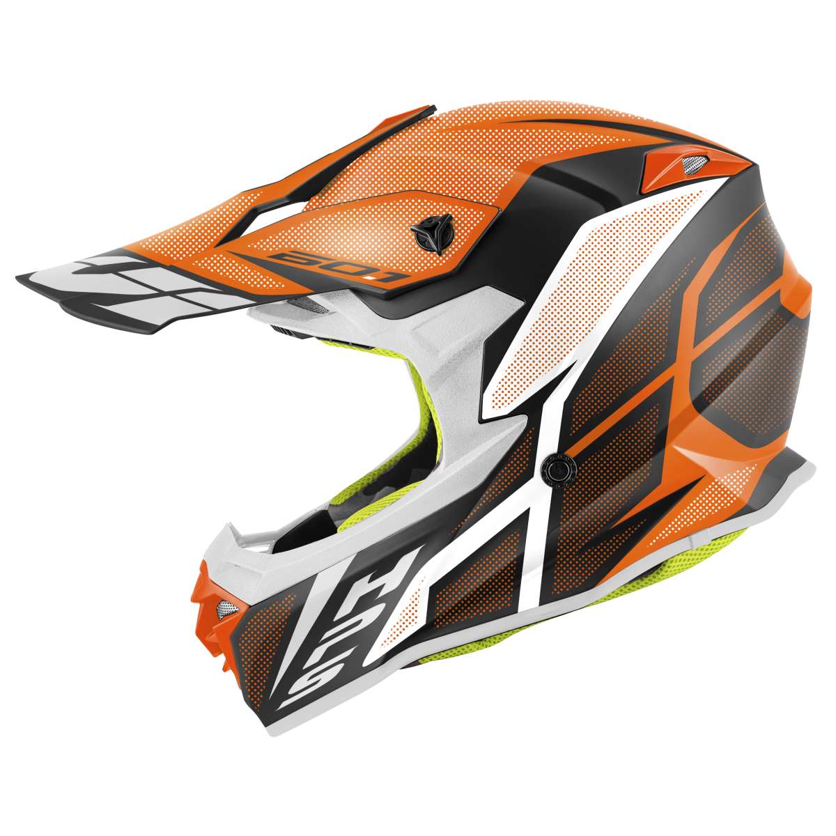 HPS 60.1 INVERT - Gr. 58/M matt - schwarz/orange