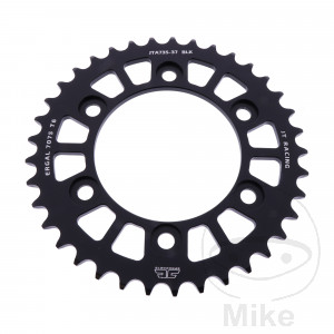 Alu-Kettenrad 37Z Teilung 520 schwarz JT Innendurchmesser 100 Lochkreis 124