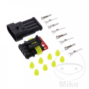 Steckgehäuse Set 4-polig JMP TYCO AMP Superseal