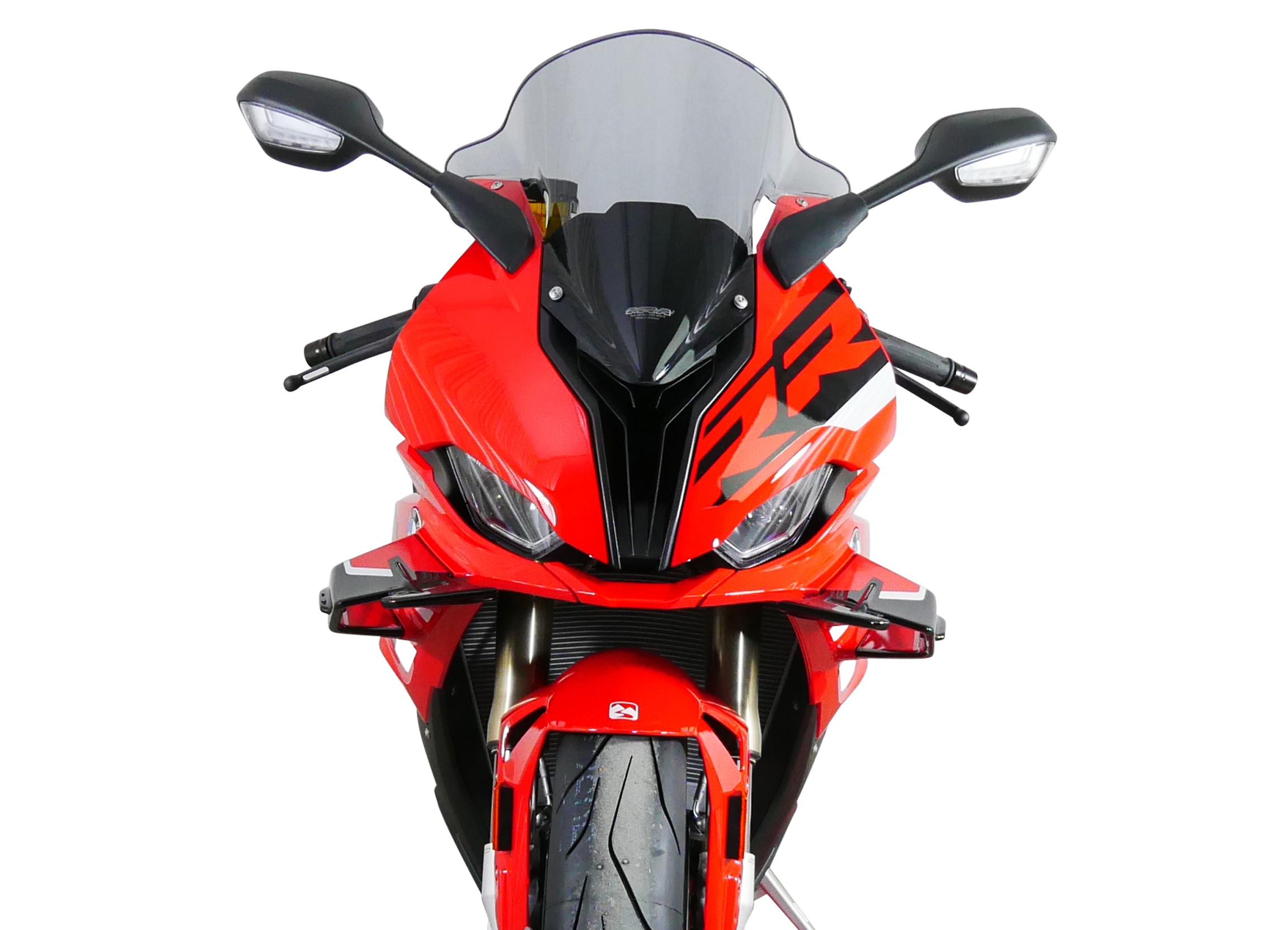 S1000 RR - Racingscheibe "R" 2023-2024 - rauchgrau