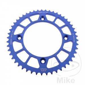 Alu-Kettenrad 49Z Teilung 428 blau JT Innendurchmesser 110 Lochkreis 132