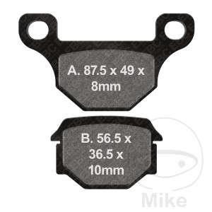 Bremsklotz Standard EBC Alternative: 7870000