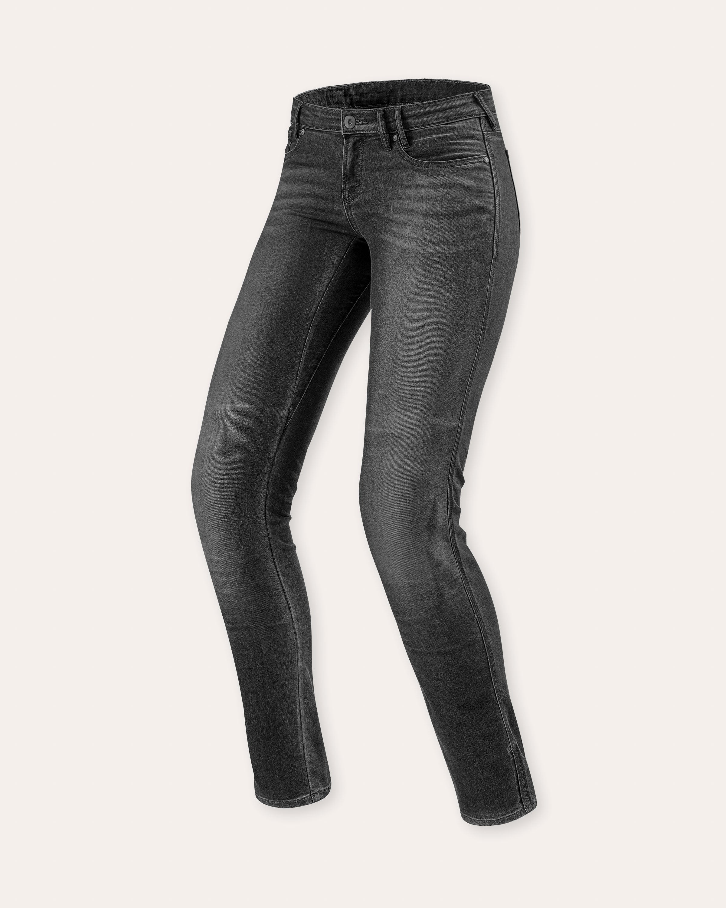 Jeans Westwood Ladies SF | Medium Grey Used - Mittelgrau Used / 34 / L32 - Größe: 34 - Länge: L32