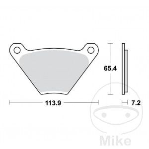Bremsklotz Standard TRW Alternative: 7370547