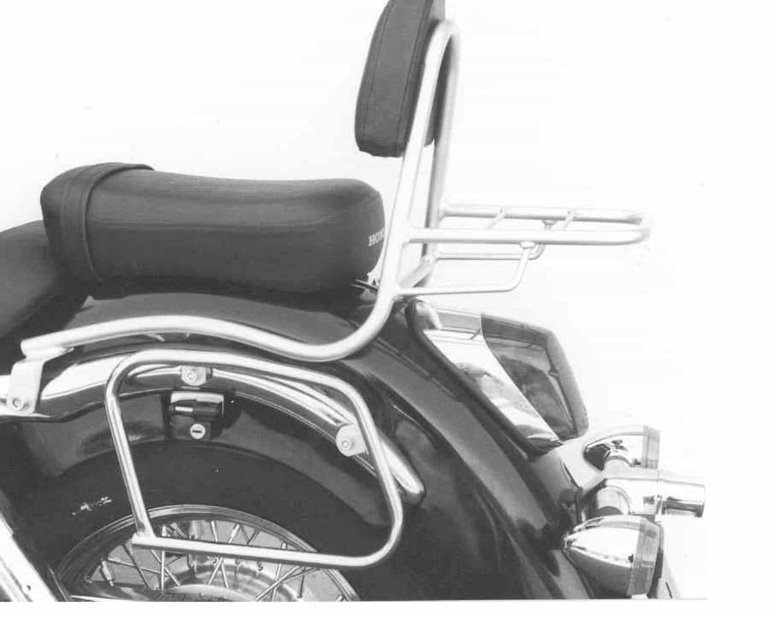 Sissybar mit Gepäckträger chrom für Honda VT 750 C2 (1997-2001)