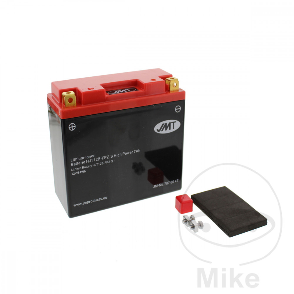 Batterie Motorrad HJT12B-FPZ-S JMT Lithium-Ionen High Power 7AH