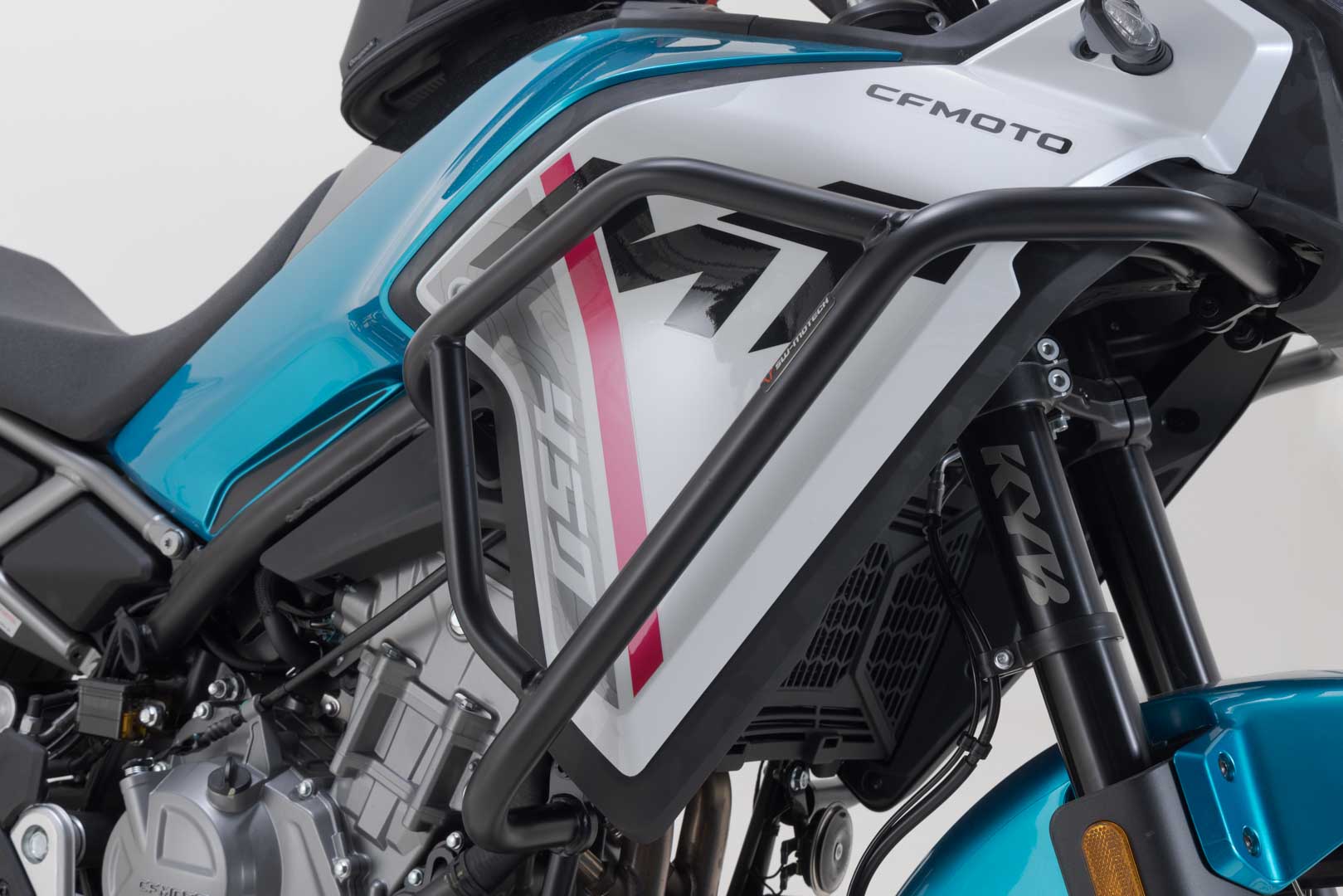 Sturzbügel Schwarz. CFMoto 450MT (23-).