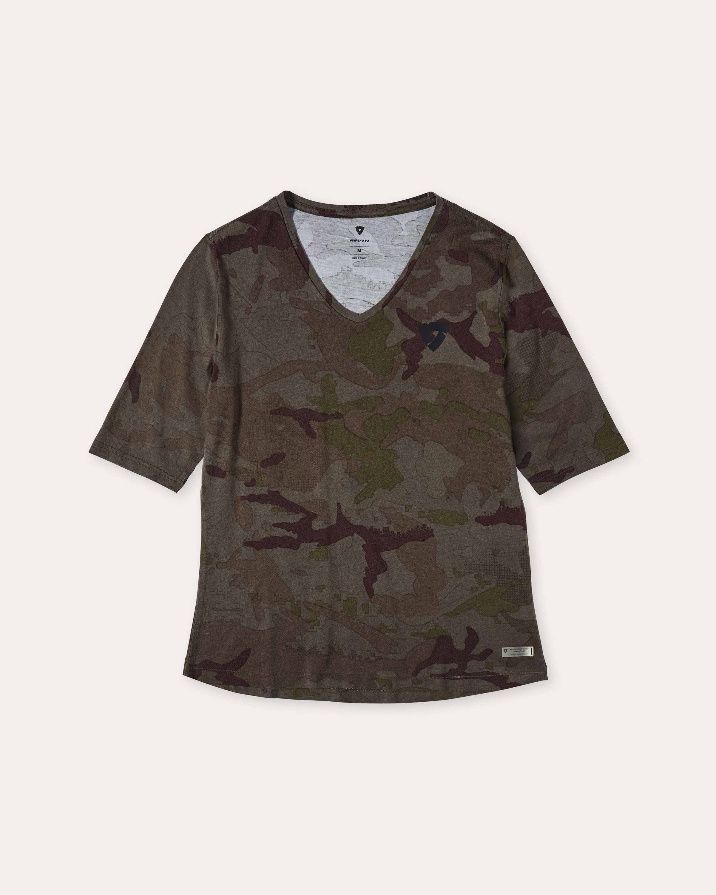 Shirt Bailey Ladies | Camo Dark Green - Camo Dunkelgrün / XS / Standard - Größe: XS - Länge: Standard