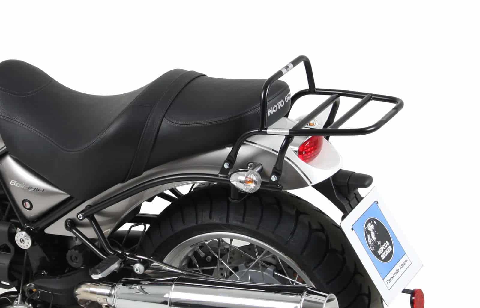 Rohrgepäckbrücke Topcaseträger schwarz für Moto Guzzi C 940 Bellagio /Aquila Nera (2007-2014)