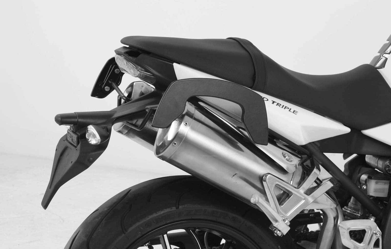 C-Bow Seitenträger schwarz für Triumph Speed Triple 1050 (2008-2010)
