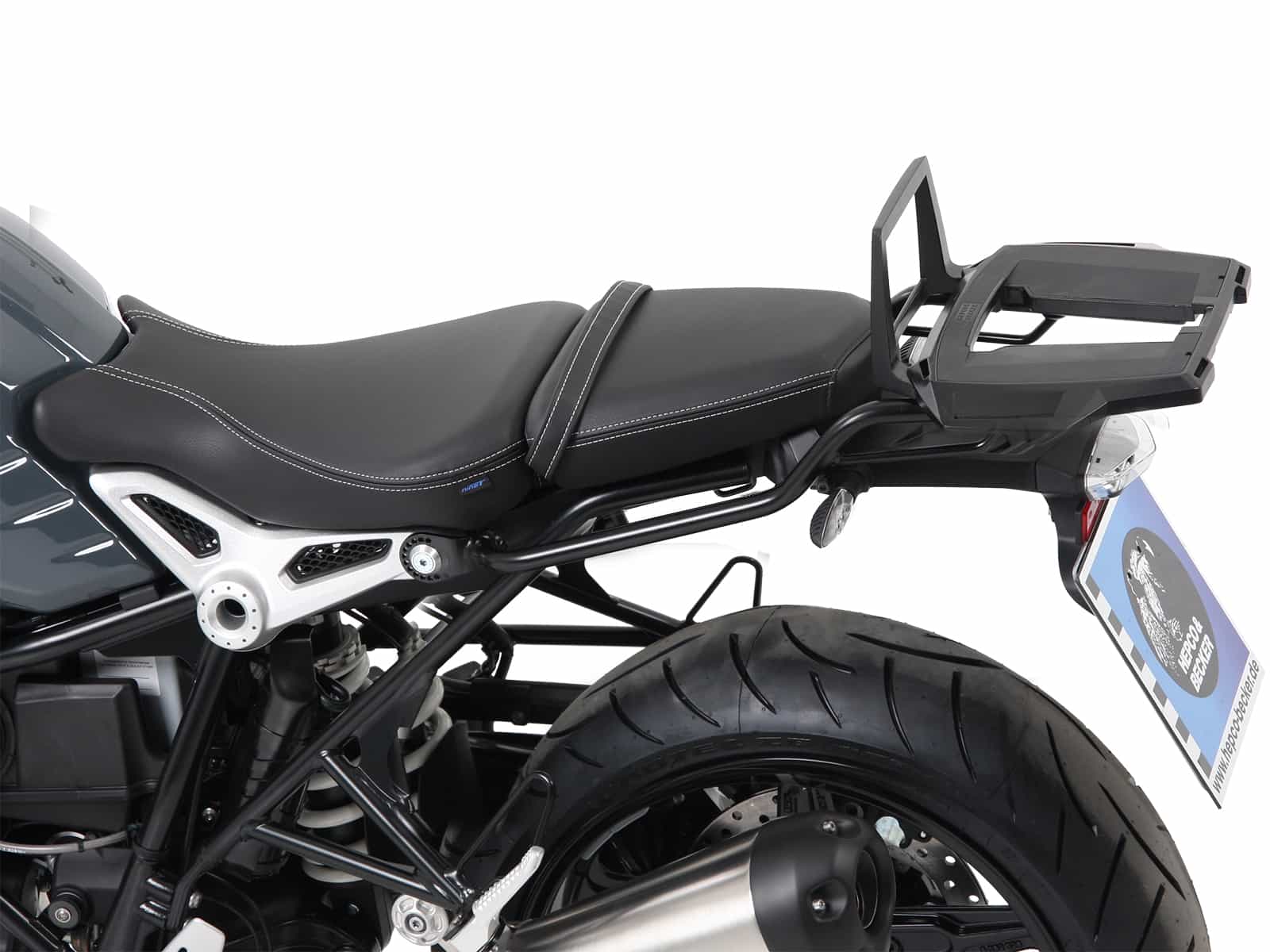 Alurack Topcaseträger schwarz für BMW R nineT Pure (2017-2023)