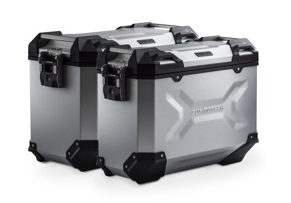TRAX ADV Alukoffer-System Silbern. 45/37 l. Tuareg 660 (21-) / Rally (24-).