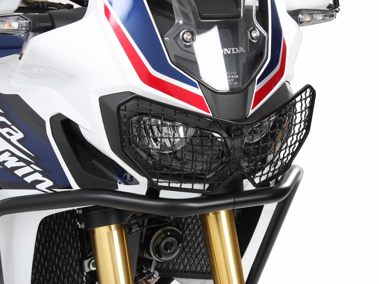 Lampenschutzgitter schwarz für Honda CRF 1000 Africa Twin (2016-2017)