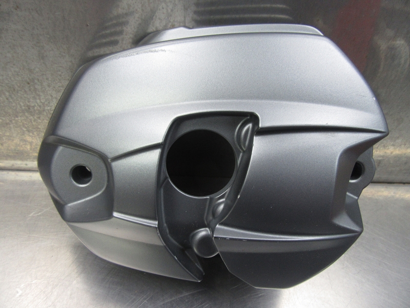 k-IMG_09027M1Ji08LCTR60 Ventildeckel Zylinderkopfhaube links granit grau für BMW K25 R1200GS ab 2010 + Adventure R nineT
