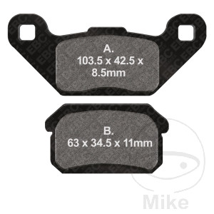 Bremsklotz Sinter R EBC Alternative: 7874910