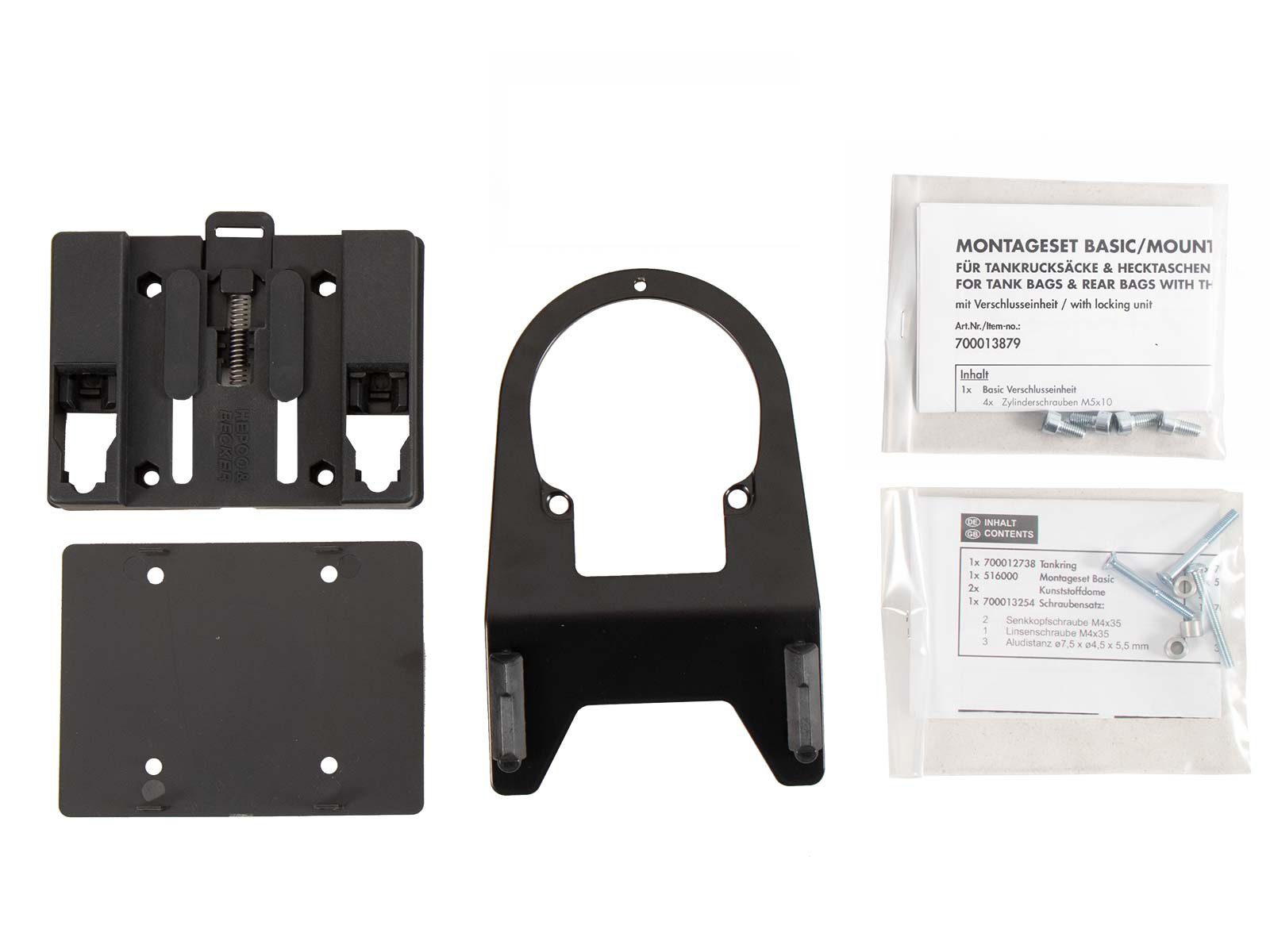 Tankring BASIC inkl. Tankrucksackverschlusseinheit für Honda Africa Twin Adventure Sports/DCT (2018-2019)