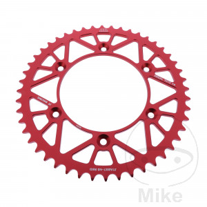 Alu-Kettenrad 48Z Teilung 520 rot JT Innendurchmesser 125 Lochkreis 150