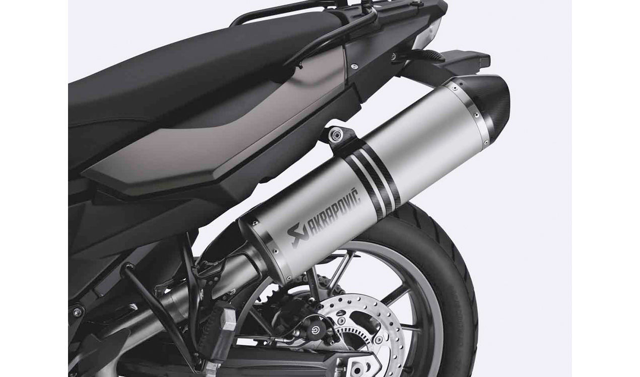 F700GSF650GSF800GSAdvAkraschalldA0153008 BMW F800GS + Adve ab 17 HP Sportschalldämpfer Auspuff Akrapovic EU4 F700GS