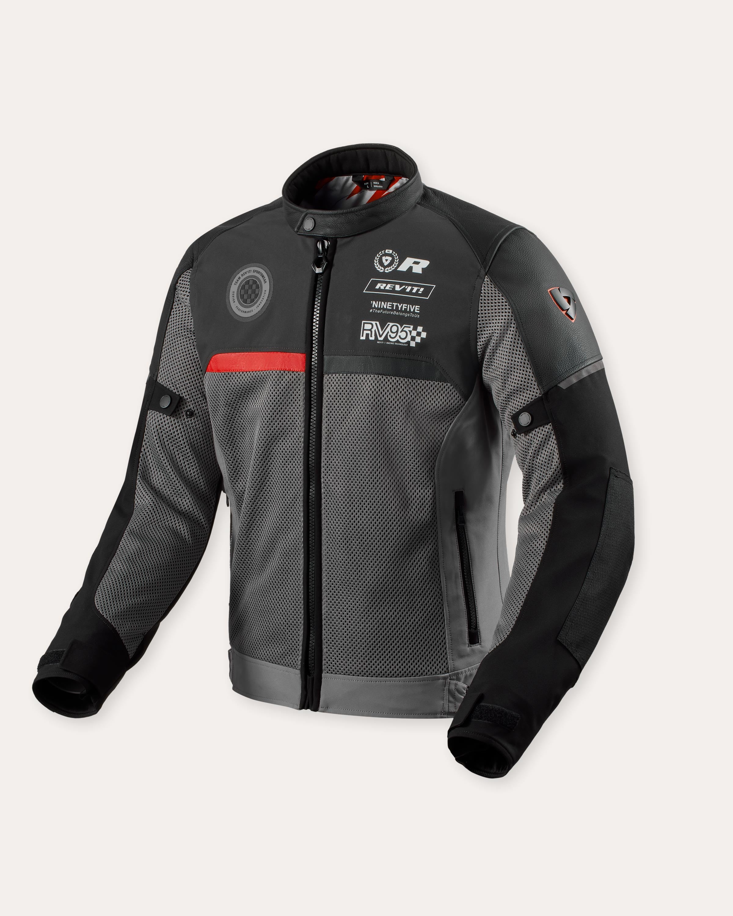Jacke Swiftblade Schwarz-Rot M Standard