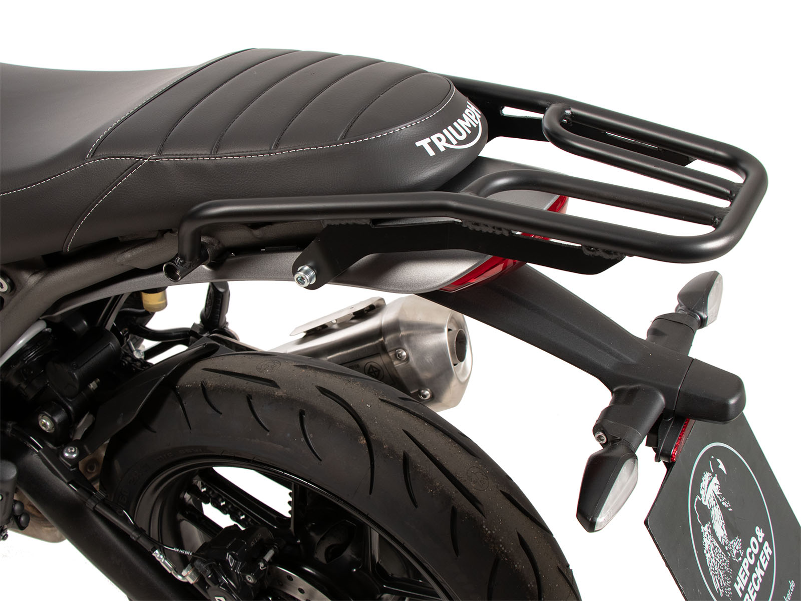 Rohrgepäckbrücke schwarz für Triumph Speed 400 (2024-)