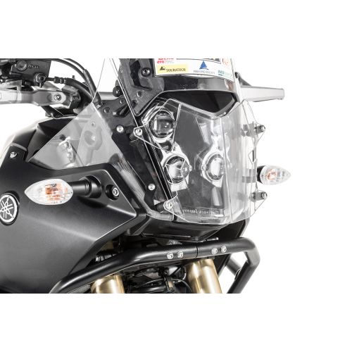 Scheinwerferschutz Makrolon mit Schnellverschluss für Yamaha Ténéré 700 (-2024) *OFFROAD USE ONLY*