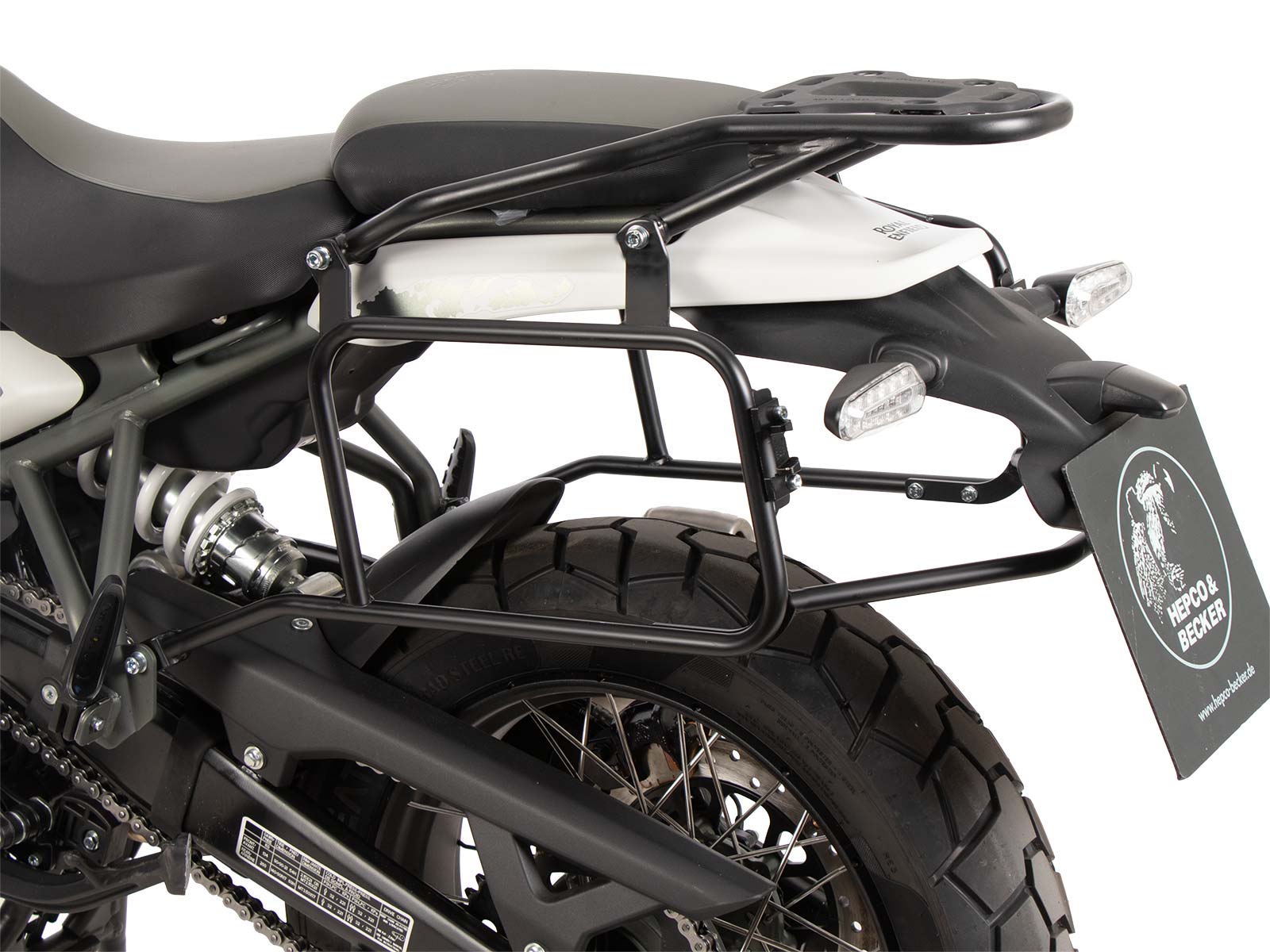 Seitenkofferträger festverschraubt schwarz für Royal Enfield Himalayan 450 (2024-)