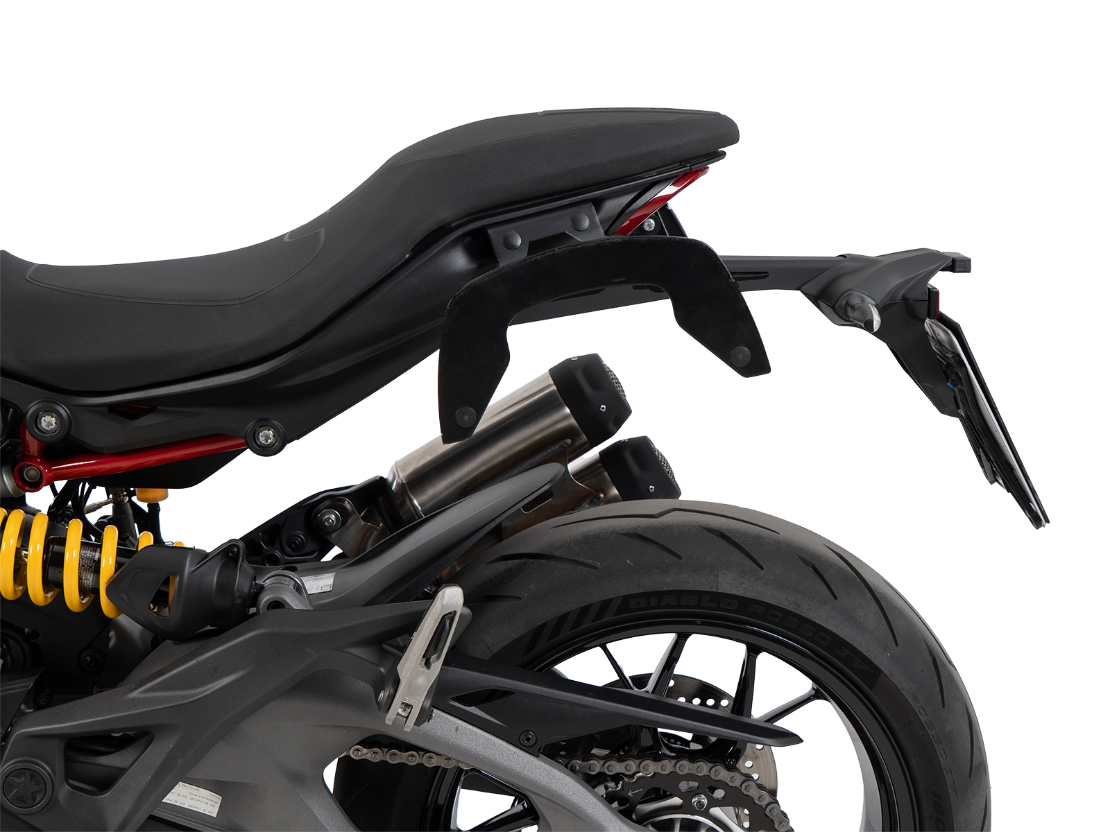 C-Bow Seitenträger schwarz für Ducati Monster 890 / + (2026-)