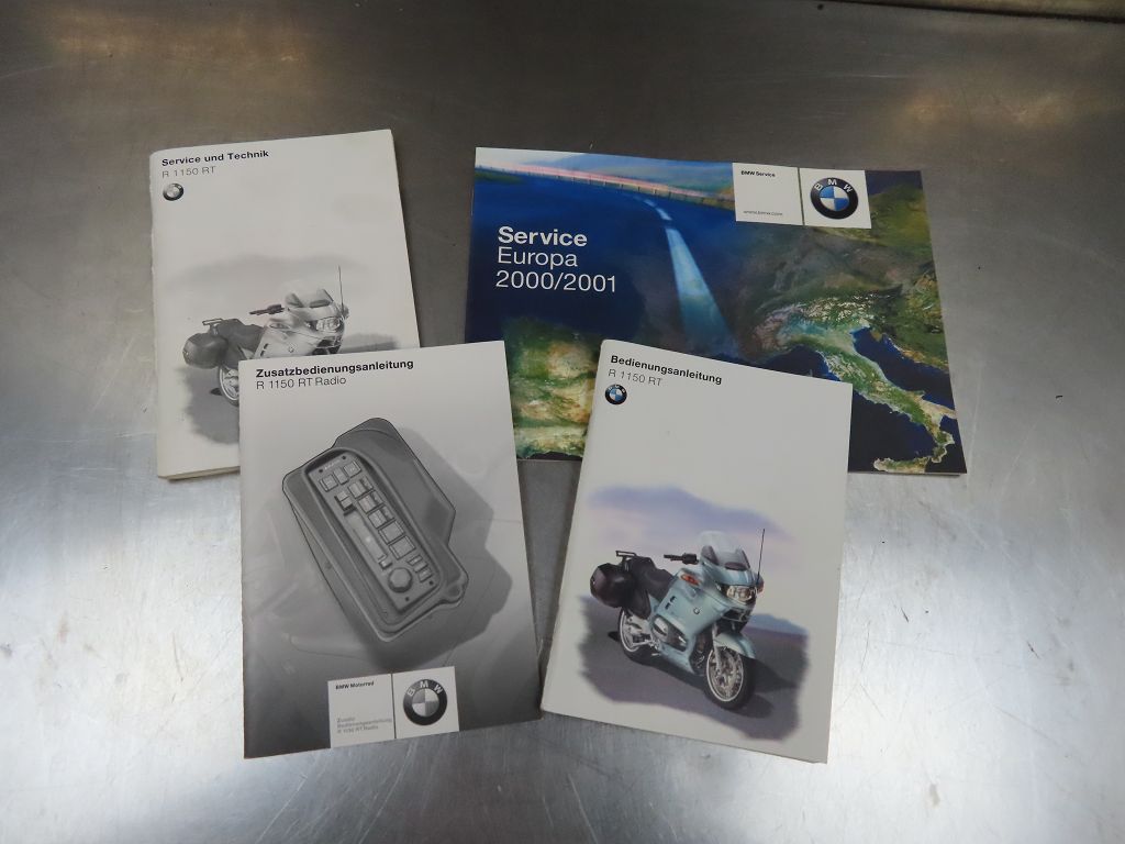 Wartungsanleitung Betriebsanleitung Bedienungsanleitung Radio deutsch für BMW R1150RT R850RT