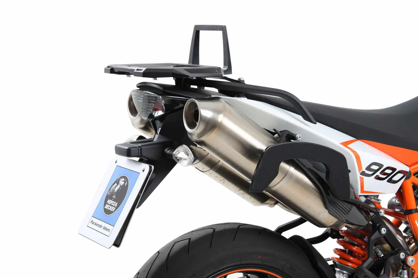 C-Bow Seitenträger schwarz für KTM 990 Supermoto R (2011)