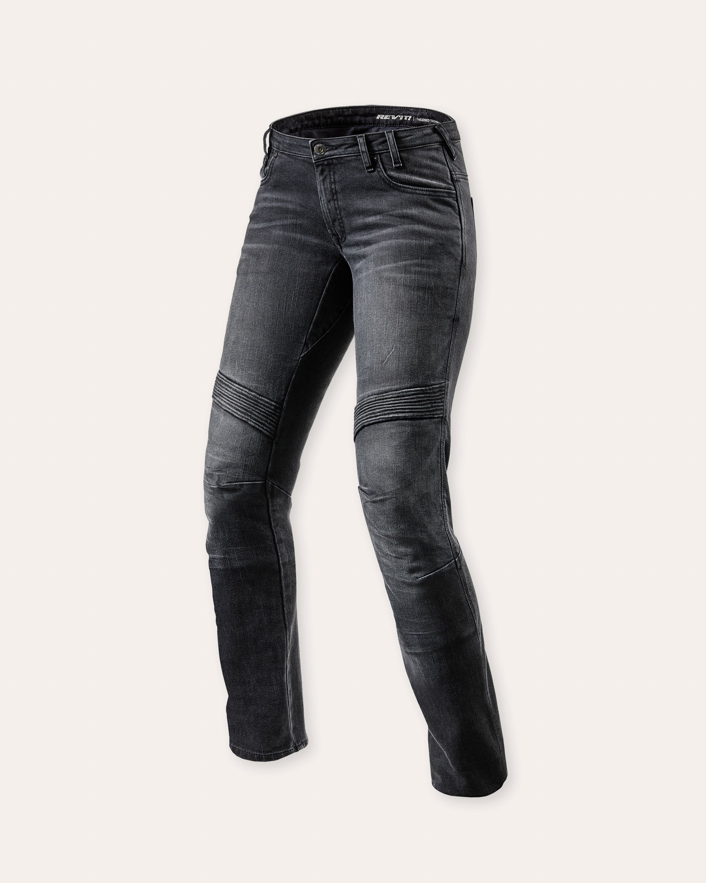 Jeans Moto Ladies | Black - Schwarz / 31 / L32 - Größe: 31 - Länge: L32