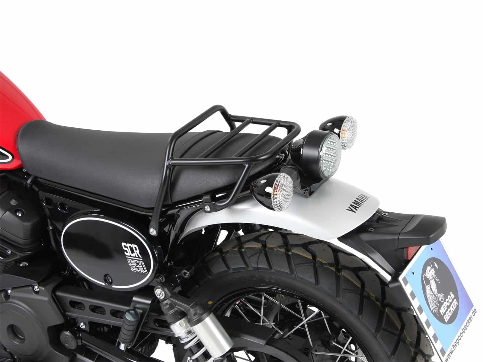 Rohrgepäckbrücke schwarz für Yamaha SCR 950 (2017-2020)