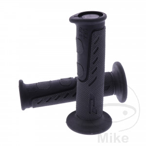 Griffgummi 725 schwarz/schwarz Durchmesser 22 / 25 mm geschlossen.