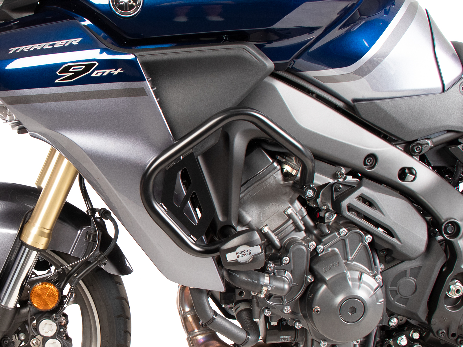 Motorschutzbügel inkl. Protectionpad schwarz für Yamaha Tracer 9 GT / GT+ / Y-AMT (2025-)