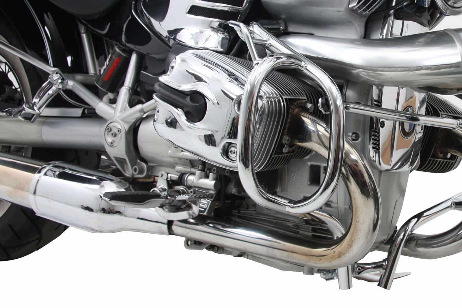 Motorschutzbügel mit Fußauflage chrom für BMW R 850 C (2000-2004)/R 1200 C (1997-2004)