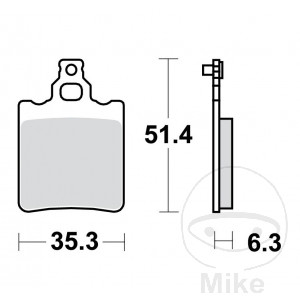 Bremsklotz Standard TRW Alternative: 7370431